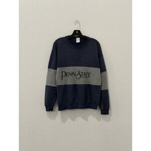 Vintage 80s PENN STATE University Crewneck Sweatshirt Made In USA Size Large PSU